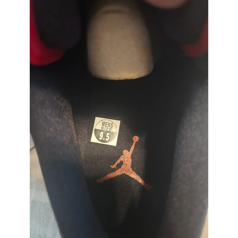 Nike Air Jordan 1 Low Reverse Bred Gym Red Black White 553558-606 Size 9.5 NIB - Picture 9 of 13